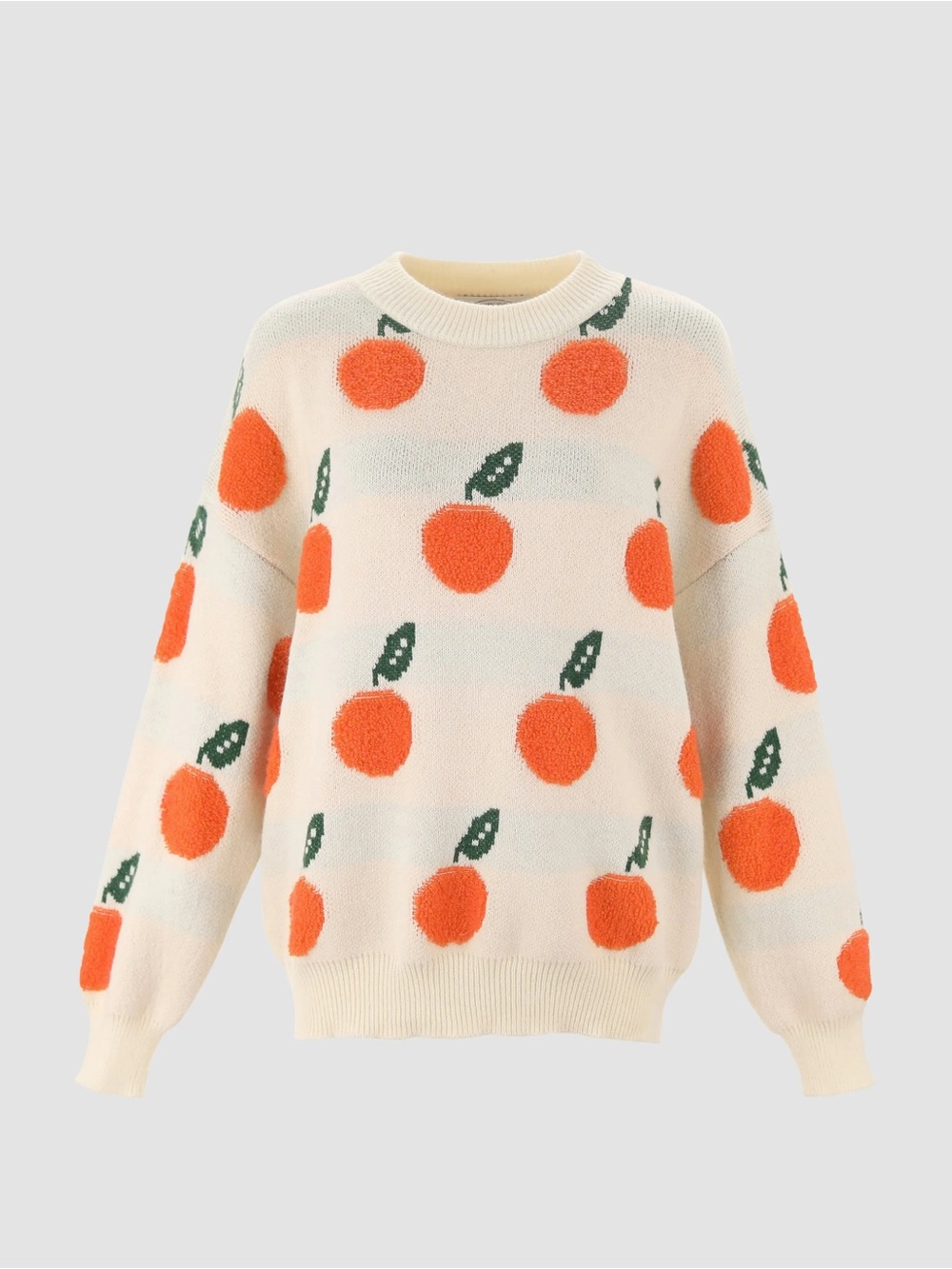 CIDER Orange Textured Fruit Sweater – XL – Never Worn
